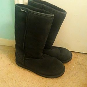 BearPaw winter boots, 8, black
